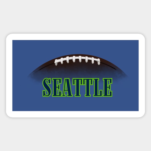 seattle Sticker by 752 Designs